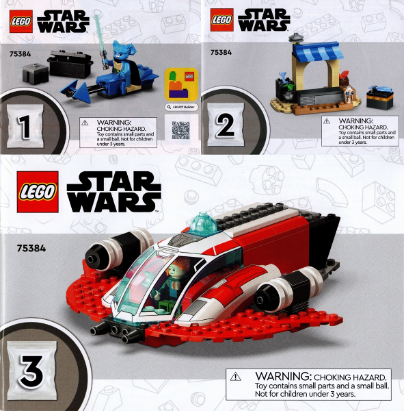 75384 The Crimson Firehawk (Used) LEGO Star Wars