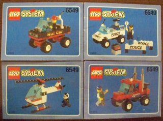 6549 Roadblock Runners (Certified) LEGO Town