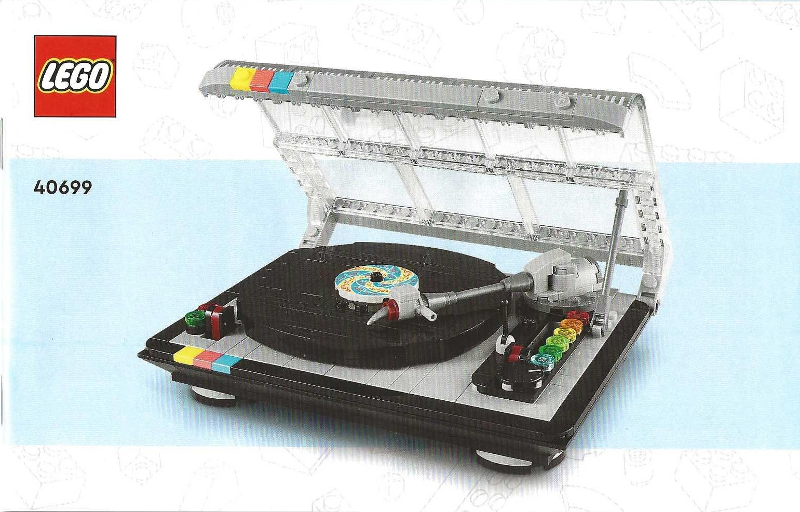 40699 Retro Record Player (Used) LEGO Promotional