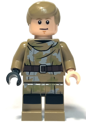 Luke Skywalker - Dark Tan Endor Outfit, Hair (sw1312)