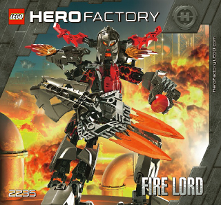 2235 Fire Lord (Certified) LEGO HERO Factory