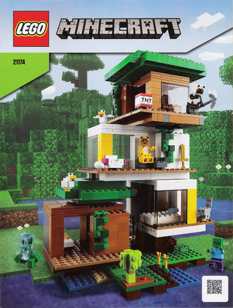 21174 The Modern Treehouse (Used) LEGO Minecraft
