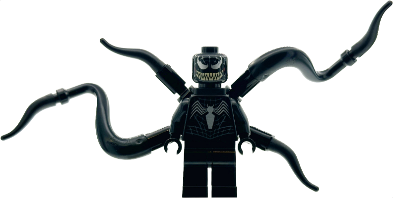 Venom - Tan Teeth, 4 Back Appendages (sh1113)