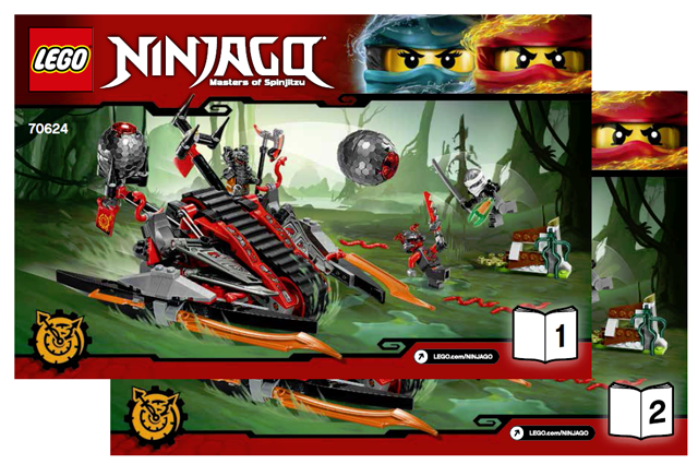 70624 Vermillion Invader (Used) LEGO Ninjago