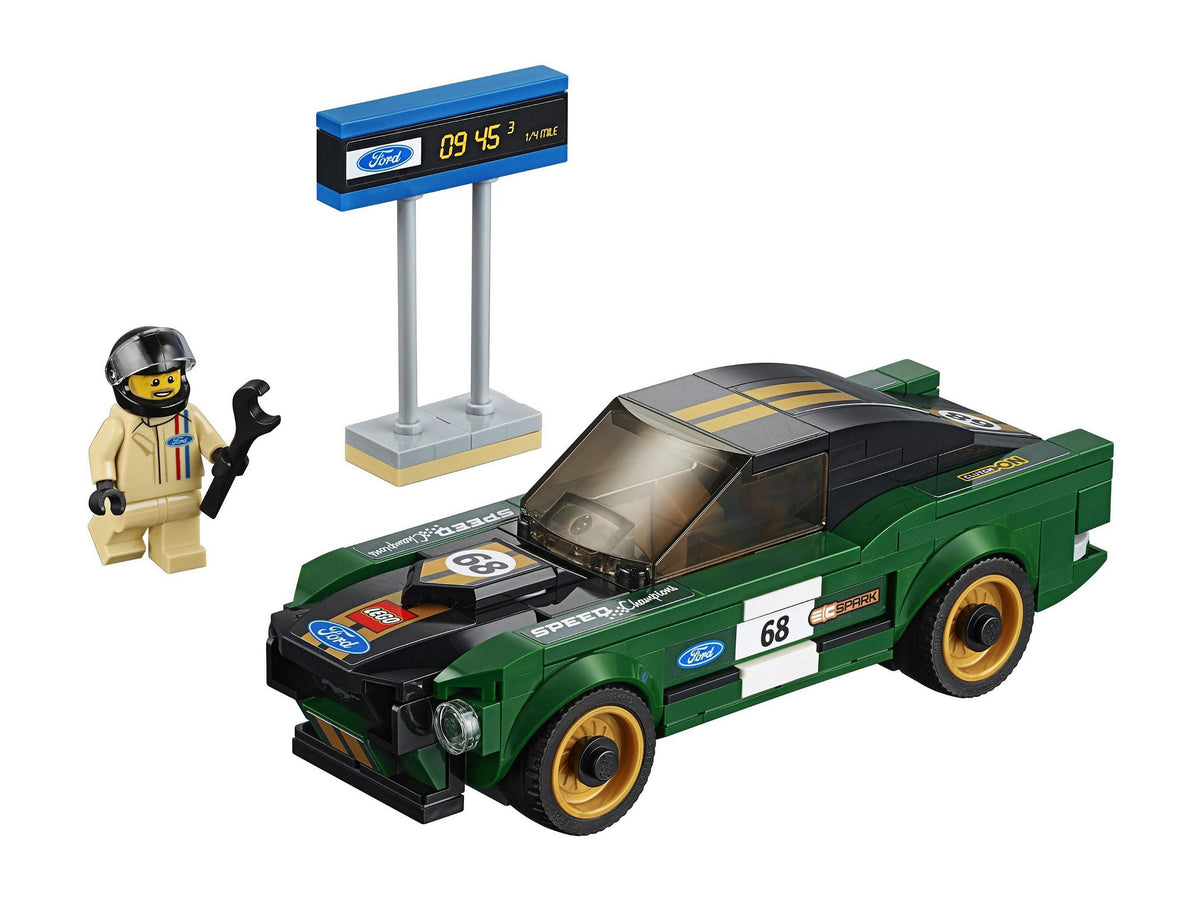 75884 1968 Ford Mustang Fastback (Retired) LEGO Speed Champions