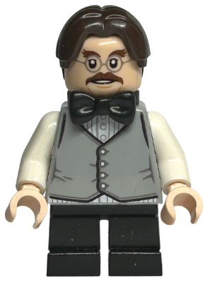 Professor Filius Flitwick - Light Bluish Gray Vest (hp205)