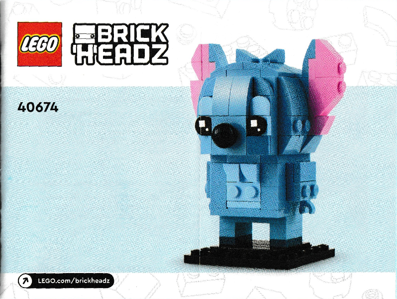 40674 Stitch (Used) LEGO BrickHeadz