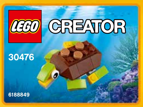 30476 Happy Turtle (Certified) LEGO Creator