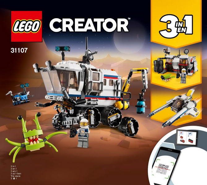31107 Space Rover Explorer (Used) LEGO Creator