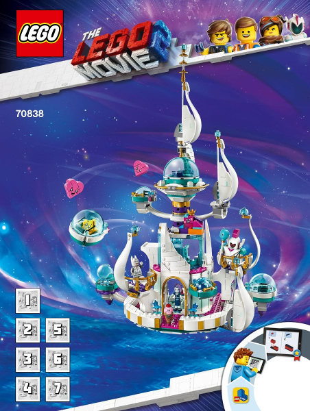 70838 Queen Watevra's ‘So-Not-Evil' Space Palace (Certified) LEGO The LEGO Movie 2