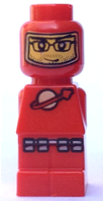 Microfigure Meteor Strike Astronaut Red (85863pb043)
