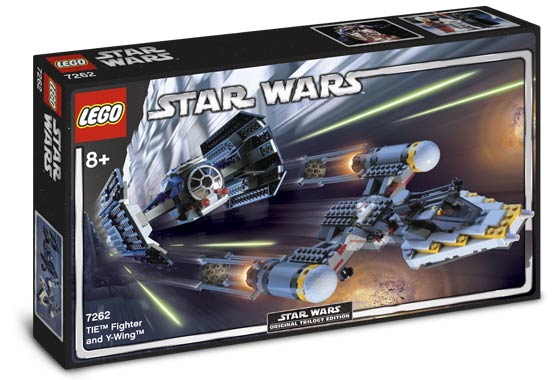 7262 TIE Fighter and Y-wing (Reissue) (Toys "R" Us Exclusive) (Retired) LEGO Star Wars