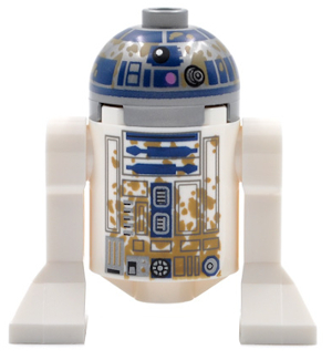 Astromech Droid, R2-D2 - Dirt Stains on Front (sw0908)