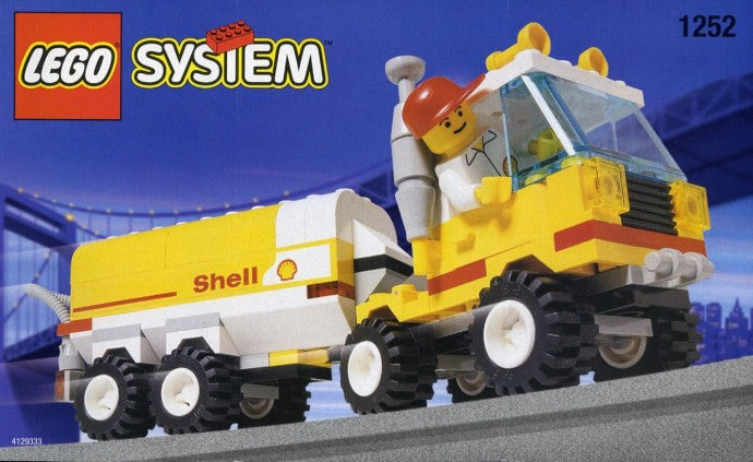 1252 Shell Tanker (Used) LEGO Town