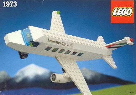 1973 Emirates Airliner (Used) LEGO Town