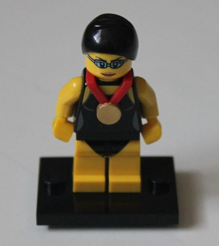 Swimming Champion - Series 7 Collectible Minifigure (col07-1)