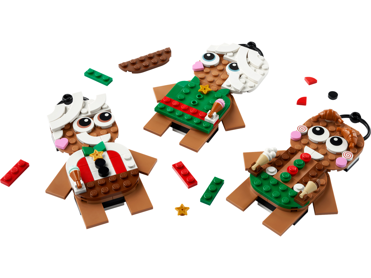 40642 Gingerbread Ornaments (Retired) LEGO Seasonal