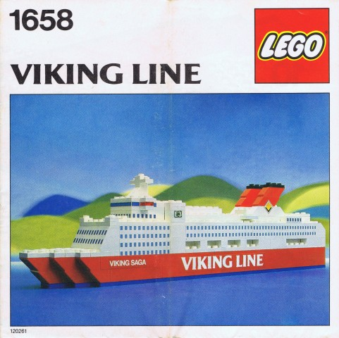 1658 Viking Line Ferry 'Viking Saga' (Certified) LEGO Promotional
