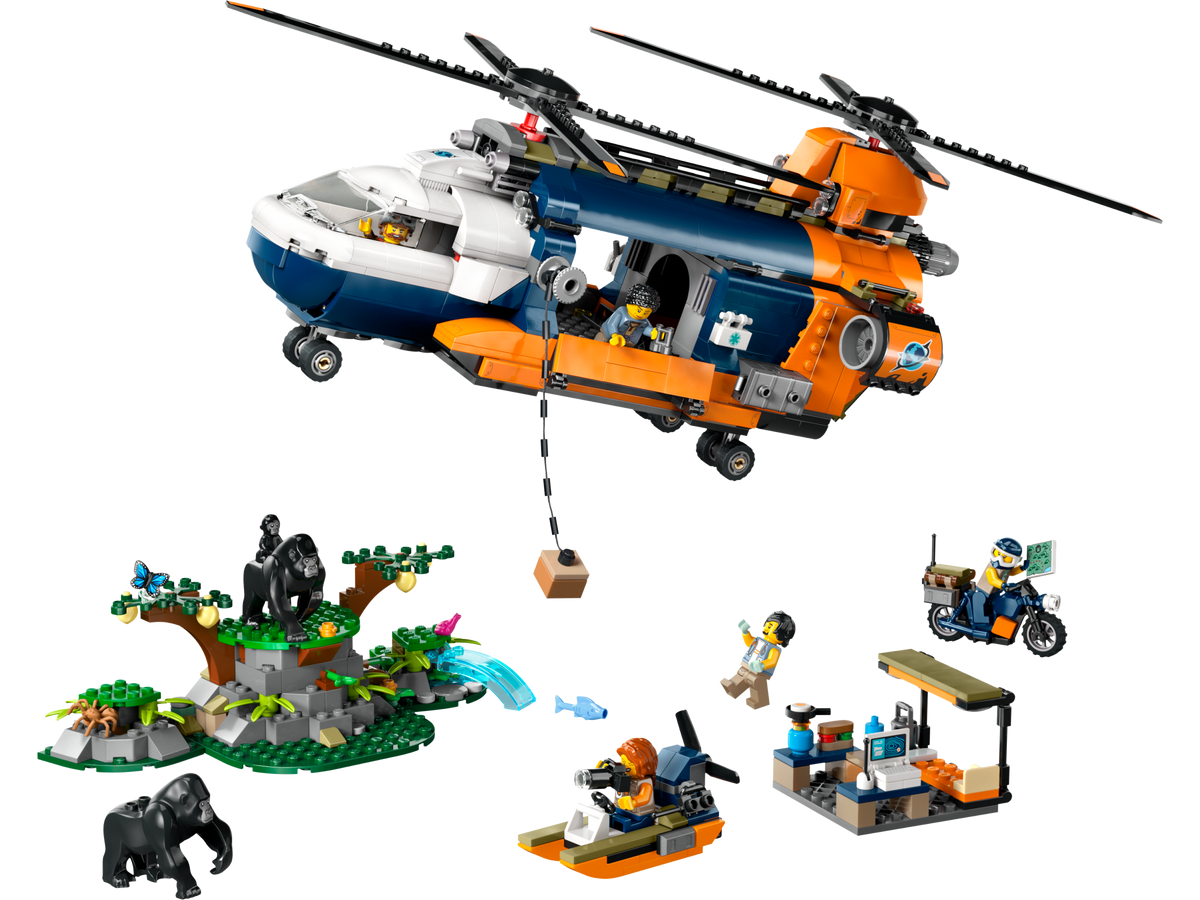 60437 Jungle Explorer Helicopter (Retired) LEGO City