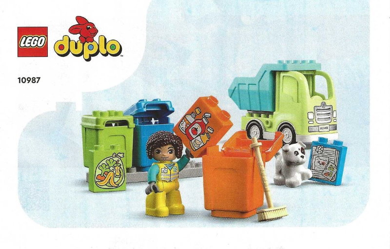 10987 Recycling Truck (Certified) LEGO DUPLO
