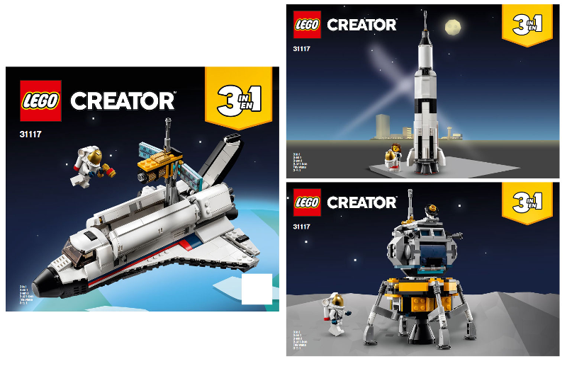 31117 Space Shuttle Adventure (Certified) LEGO Creator