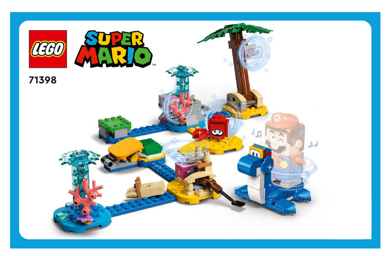 71398 Dorrie's Beachfront - Expansion Set (Used) LEGO Super Mario