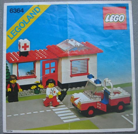 6364 Paramedic Unit (Certified) LEGO Town
