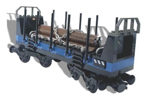4186870 Open Freight Wagon (White Box) (Certified) LEGO Trains