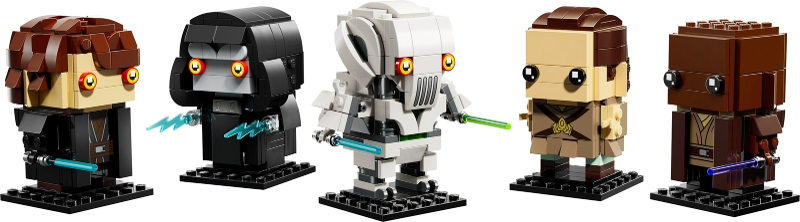 40796 Revenge of the Sith Heroes & Villains (Retired) LEGO BrickHeadz