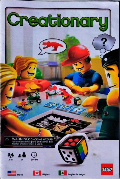 3844 Creationary (Certified) LEGO Games
