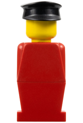 LEGOLAND - Red Torso, Red Legs, Black Hat (old012)