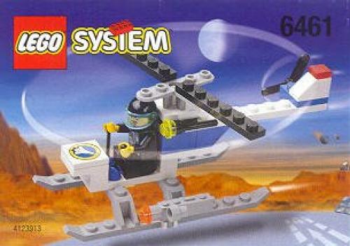 6461 Surveillance Chopper (Certified) LEGO Town