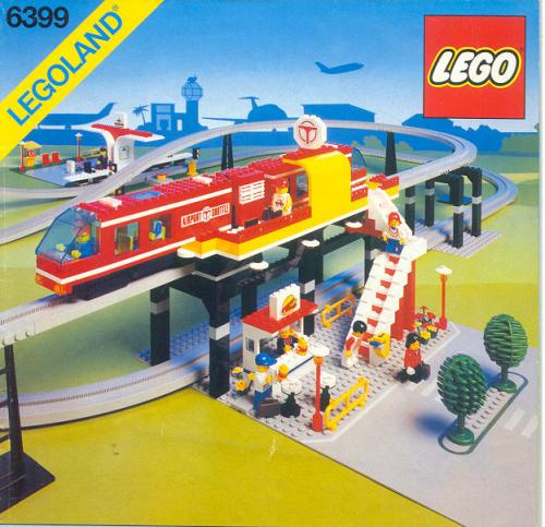 6399 Airport Shuttle (Certified) LEGO Town