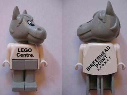 Fabuland Horse - LEGO Centre / Birkenhead Point Sydney Pattern (fab002BHP)