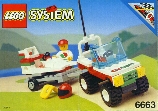 6663 Wave Rebel (Certified) LEGO Town