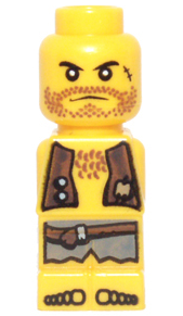 Microfigure Pirate Plank Pirate Yellow (4585640) (85863pb020)