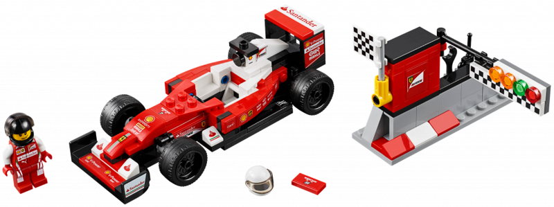 75879 Scuderia Ferrari SF16-H (Retired) LEGO Speed Champions