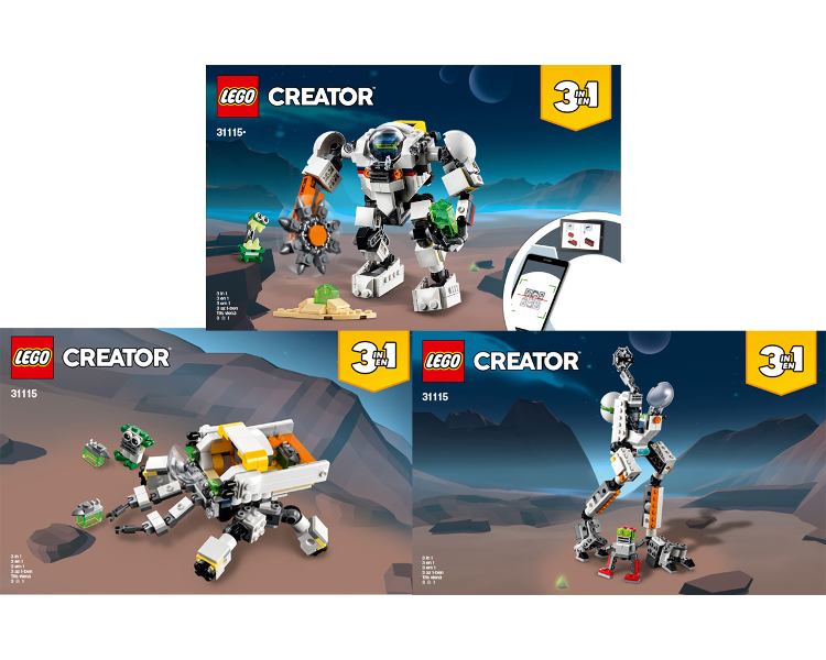 31115 Space Mining Mech (Certified) LEGO Creator
