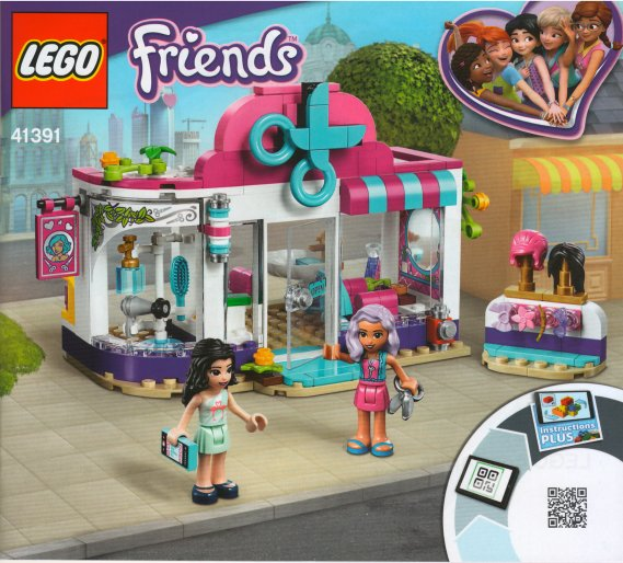 41391 Heartlake City Hair Salon (Used) LEGO Friends