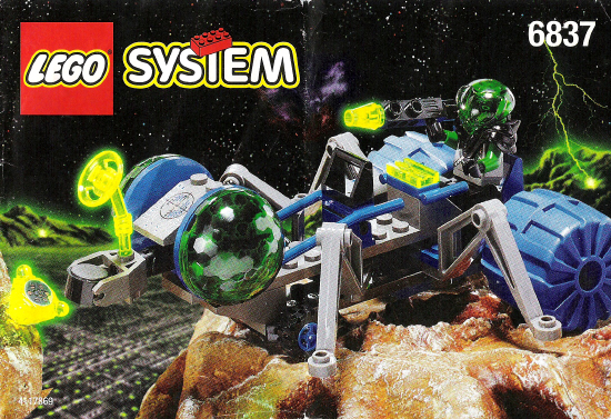 6837 Cosmic Creeper / Mantis Scavenger (Certified) LEGO Space