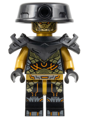 Imperium Guard Commander - Pearl Gold Head (njo0887)