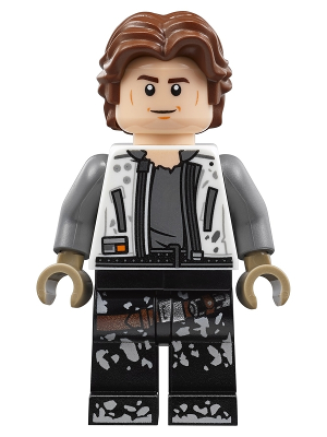 Han Solo, White Jacket, Black Legs with Dirt Stains (sw0915)