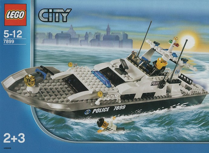 7899 Police Boat (Used) LEGO City