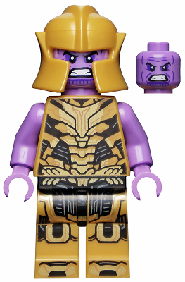 Thanos - Minifigure, Pearl Gold Outfit (sh0773)