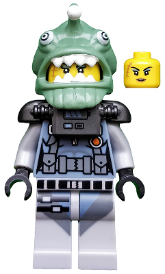 Shark Army Angler (Minifigure Only) (coltlnm13)