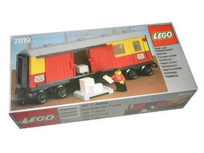7819 Postal Container Wagon (Retired) LEGO Trains