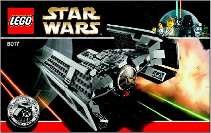 8017 Darth Vader's TIE Fighter (Used) LEGO Star Wars