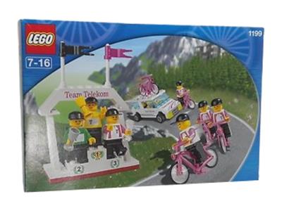 1198 Telekom Race Cyclists and Service Crew (Retired) LEGO Town