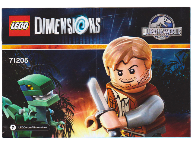71205 Jurassic World Team Pack (Certified) LEGO Dimensions