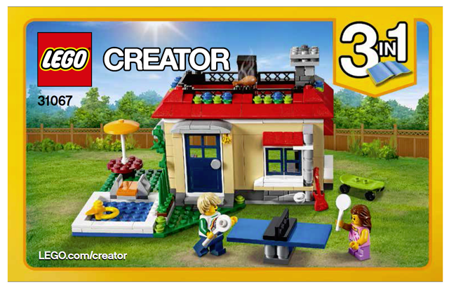 31067 Modular Poolside Holiday (Used) LEGO Creator